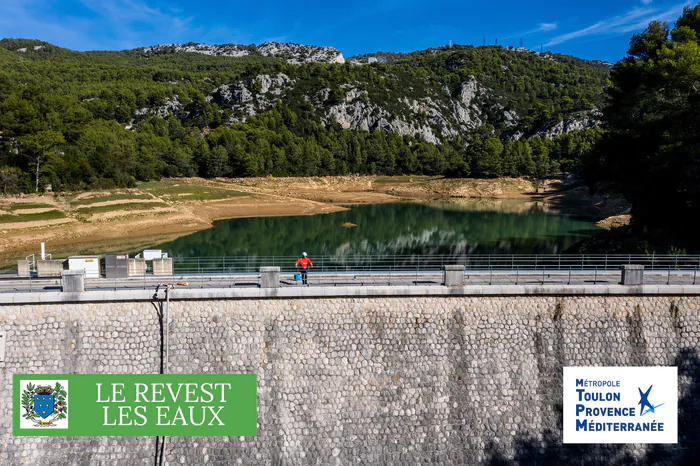 Visite de l'usine d'eau Potable - Le Revest-les-Eaux (83) Barrage de Dardennes Le Revest-les-Eaux