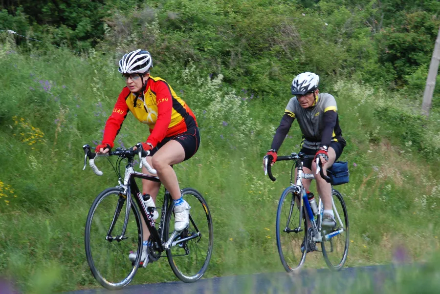 Circuit cyclo Conques Vallée du Lot Conques-en-Rouergue Occitanie