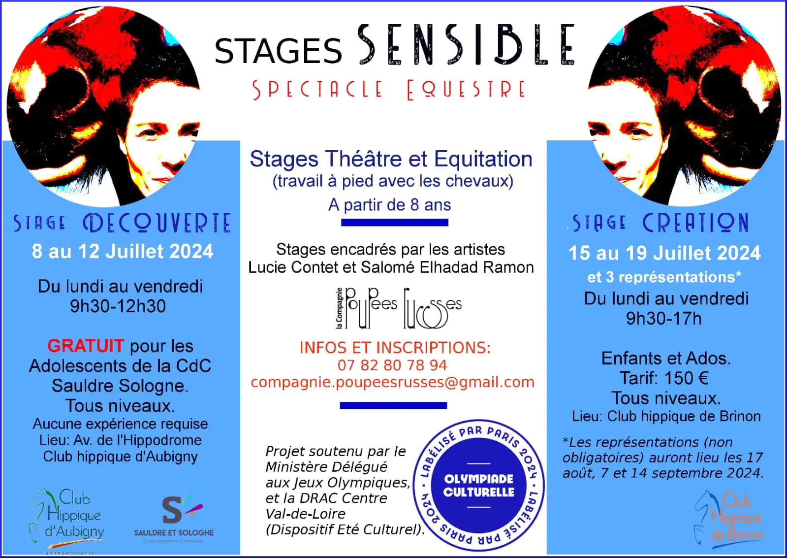 "Sensible": spectacle en création représentations