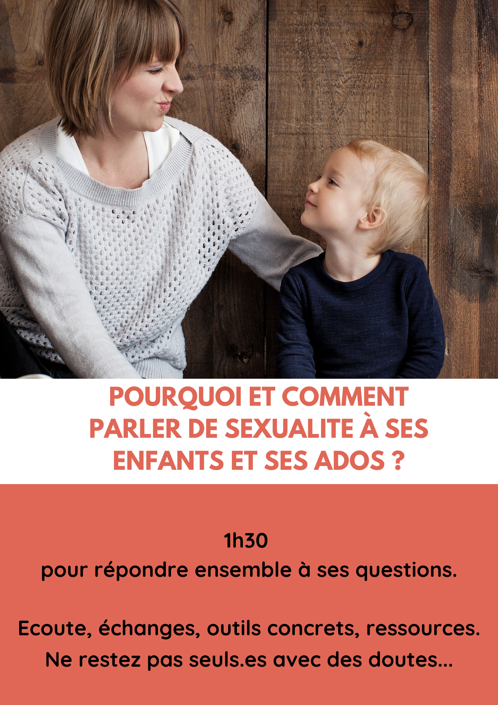 Conférence "Pourquoi et comment parler de sexualité à ses enfants