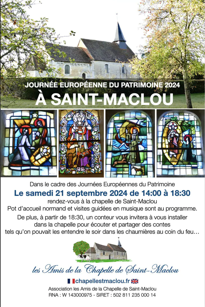 Visite guidée en musique Chapelle de Saint-Maclou Le Mesnil-Mauger