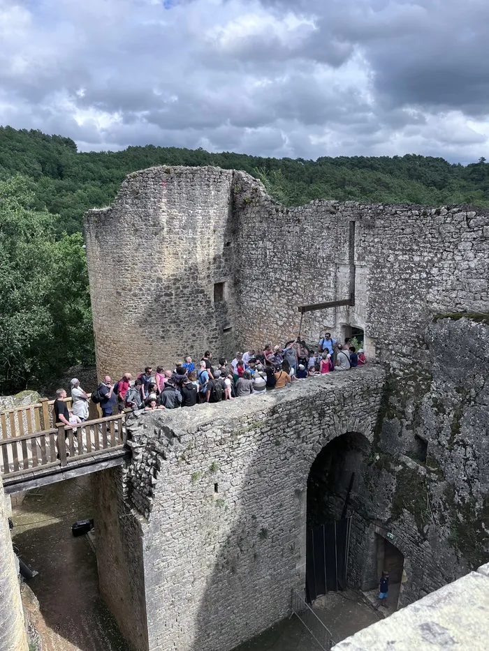 Visite guidée du château de Bonaguil Château de Bonaguil Saint-Front-sur-Lémance