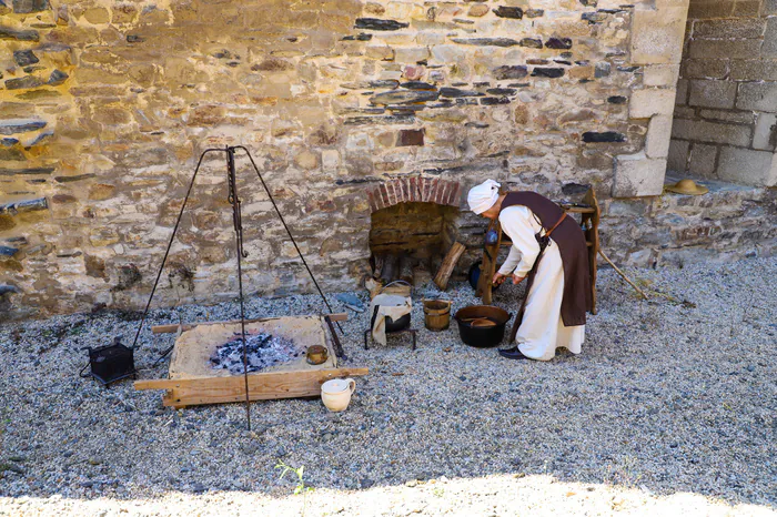 Ateliers des Compaignons de Braello au château de Vitré Château de Vitré Vitré