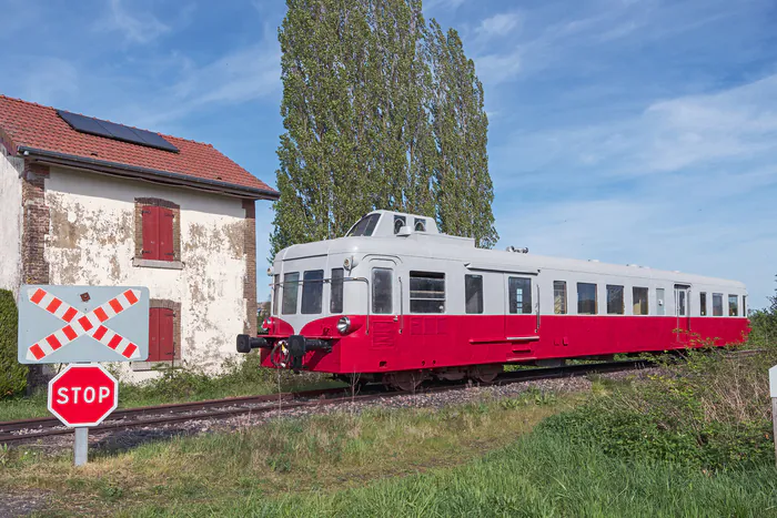 Embarquez à bord d'un autorail sur un ancien chemin de fer Chemin de Fer Touristique du Sud des Ardennes (CFTSA) Attigny