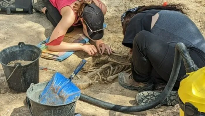 Conférence : les fouilles archéologiques de l’ancien cimetière de Lion-sur-Mer Cinéma Le Trianon Lion-sur-Mer