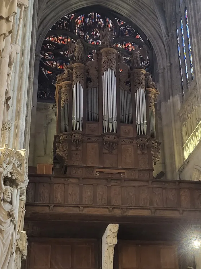 Visite guidée de l'orgue Collégiale de Vernon Vernon