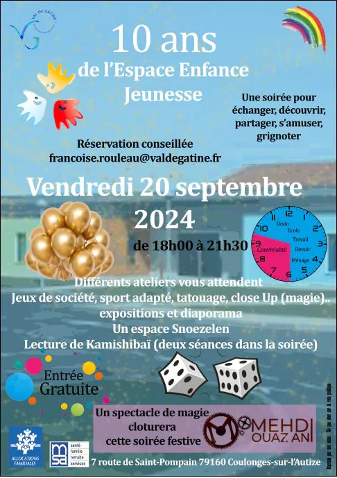 10 ans de l'Espace Enfance Jeunesse