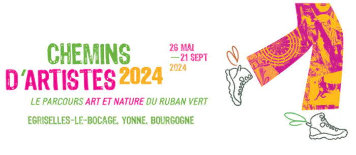 Randonnée de clôture des « Chemins d'artistes 2024 » Départ des Marnières d'Ogny et retour au même endroit Égriselles-le-Bocage