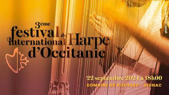 Clôture du Festival International de harpe d'Occitanie Domaine de Rieussec