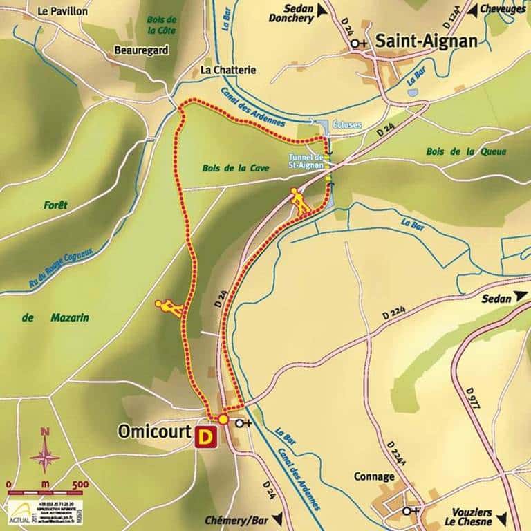 Le Tunnel de Saint Aignan Omicourt Grand Est