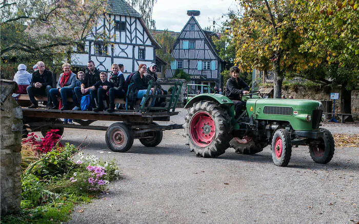 Visitez un musée à ciel ouvert sur la culture alsacienne Ecomusée d'Alsace Ungersheim