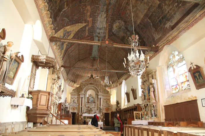 Visite guidée de l'église Eglise de Courcerault Cour-Maugis sur Huisne