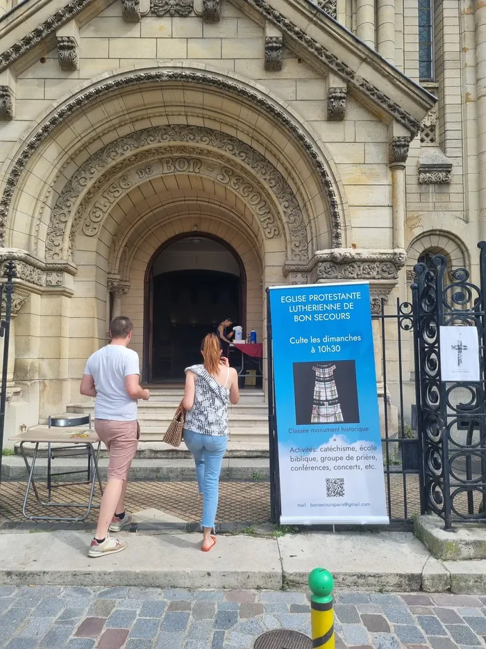 Visite et expo Eglise de Bon-Secours Église protestante luthérienne de Bon Secours Paris