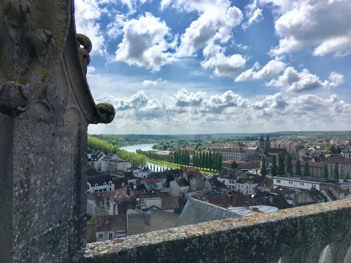 Montée au clocher de l'église St Aspais Église Saint-Aspais Melun