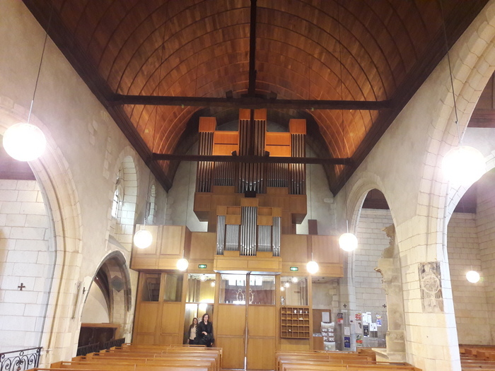 Visites découvertes des sonorités de l'orgue de Saint-Aubin Église Saint-Aubin - Les Ponts-de-Cé Les Ponts-de-Cé