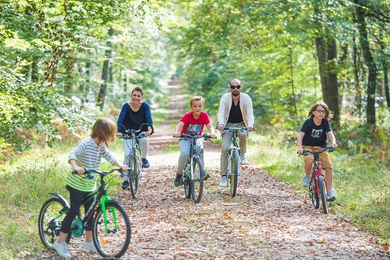 Au cœur de la forêt domaniale de Loches Boucle vélo n°2 Saint-Quentin-sur-Indrois Centre-Val de Loire