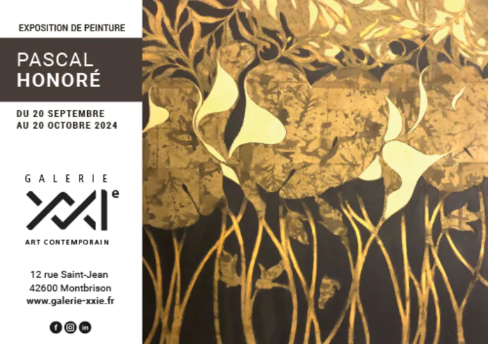 Exposition de Pascal Honoré – Peinture Galerie XXIe Montbrison