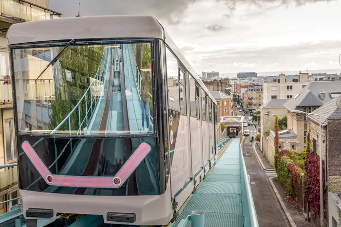 Visite guidée : du funiculaire au panorama de la terrasse Amiral Mouchez Gare basse du funiculaire Le Havre