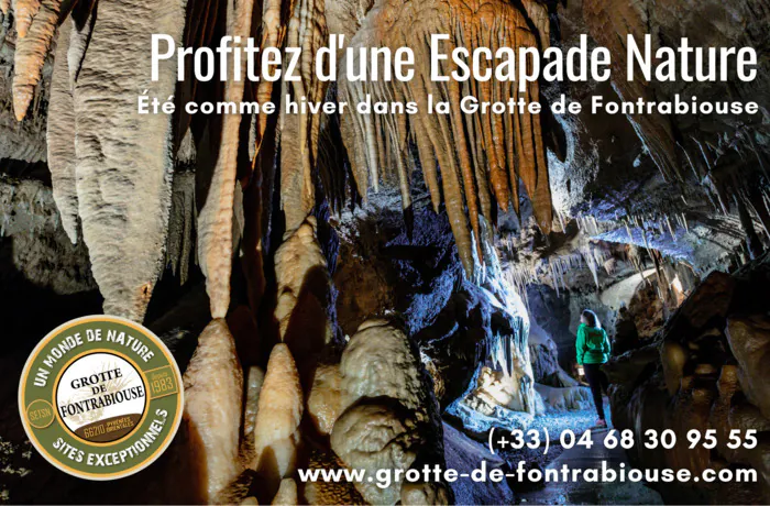 Descendez dans les profondeurs de la grotte de Fontrabiouse Grotte de Fontrabiouse Fontrabiouse