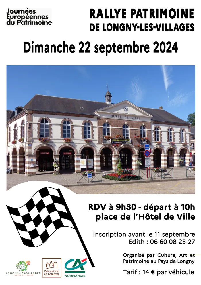 Circuit : rallye patrimoine de Longny-les-Villages Hôtel de Ville Longny les Villages