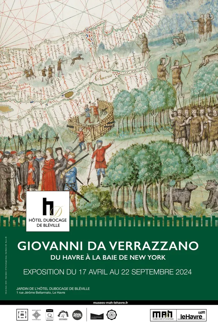 Exposition en extérieur : Giovanni da Verrazzano