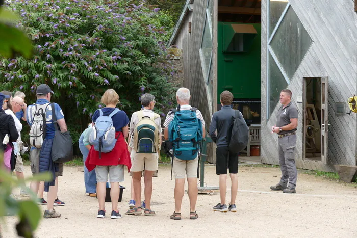 Visite guidée de l'atelier de charpente navale Île Tatihou Saint-Vaast-la-Hougue