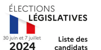 liste candidats legislatives