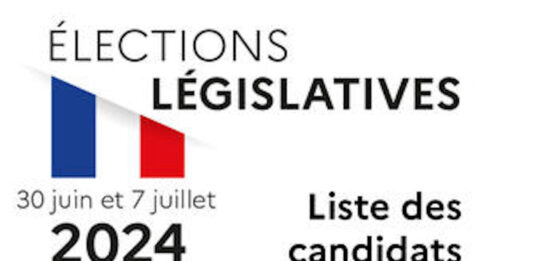 liste candidats legislatives