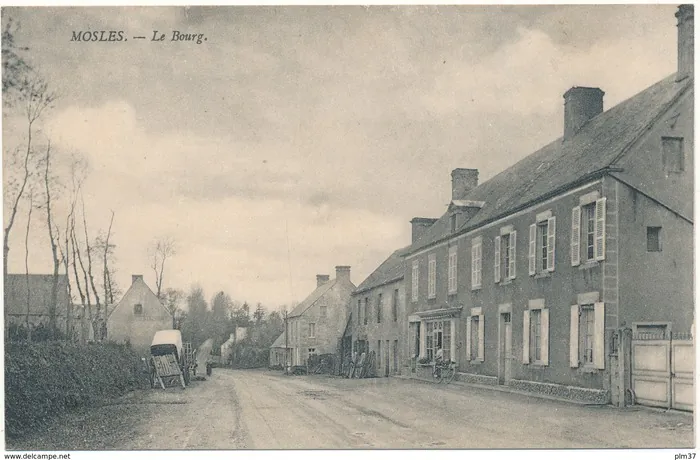 Visite guidée du village à travers les siècles du XIXe à nos jours Mairie Mosles