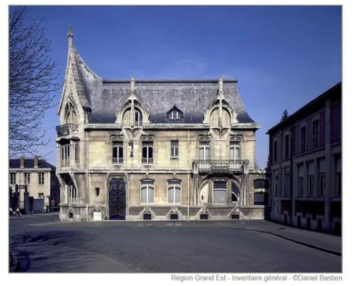 Découvrez une maison considérée comme un manifeste de l'Art nouveau nancéien Maison Bergeret Nancy