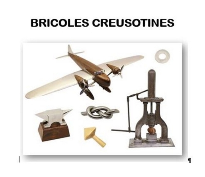 Exposition d’objets et documents sur le thème des bricoles Maison du Patrimoine Le Creusot