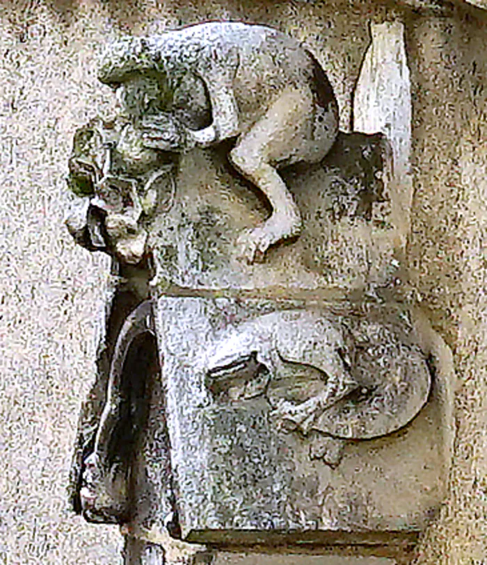 Le bestiaire des constructeurs de la collégiale d'Appoigny Médiathèque Appoigny Appoigny