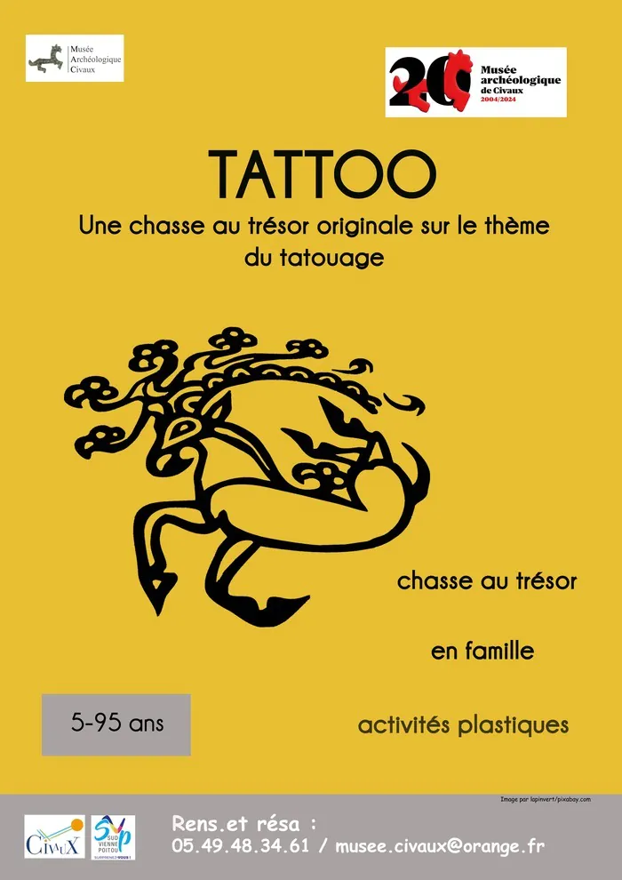 "Tatoo" : Une chasse au trésor originale sur le tatouage Musée archéologique Civaux