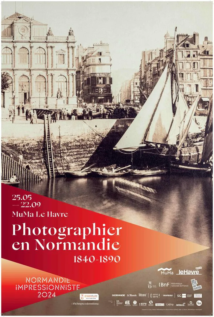 Exposition : photographier en Normandie 1840-1890 Musée d'Art Moderne André Malraux - MuMa Le Havre