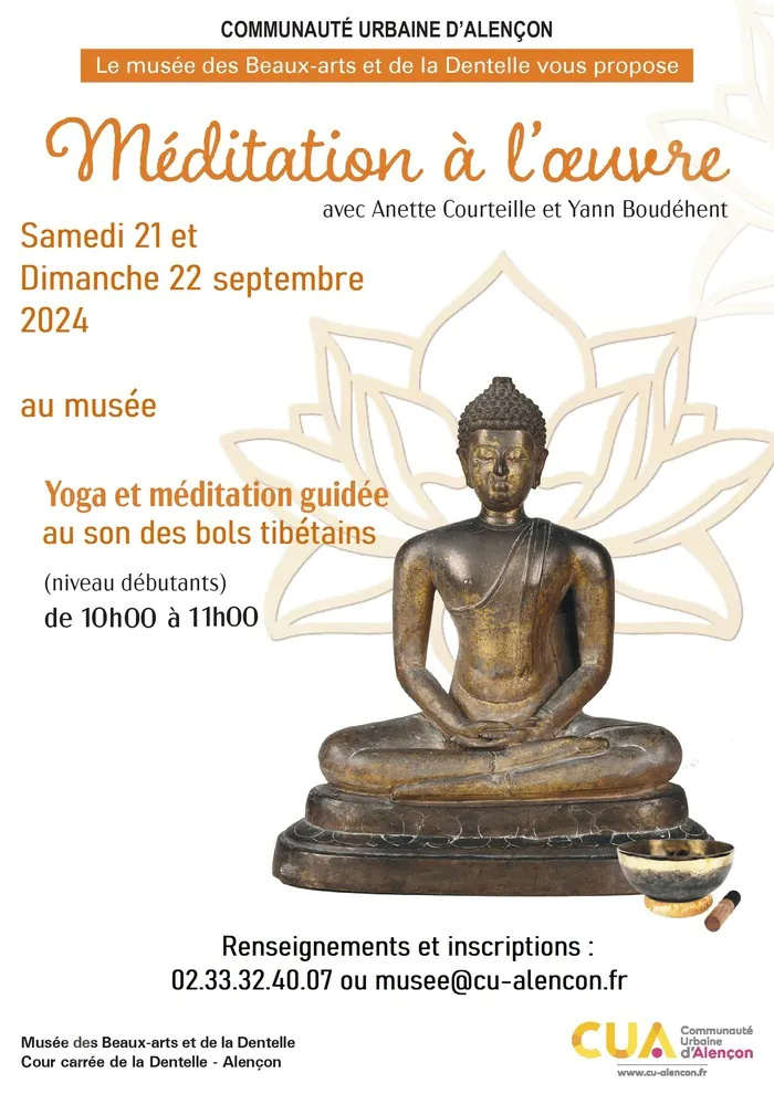 Atelier : méditation à l’œuvre Musée des beaux-arts et de la dentelle d'Alençon Alençon