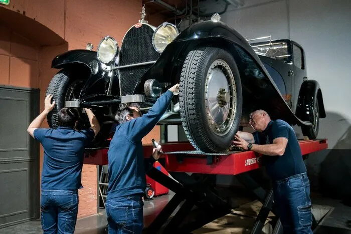 Dans les coulisses du Musée National de l'Automobile Musée national de l'Automobile - Collection Schlumpf Mulhouse