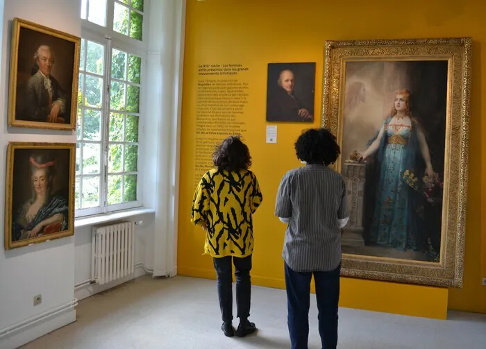 Visite guidée : femmes peintes