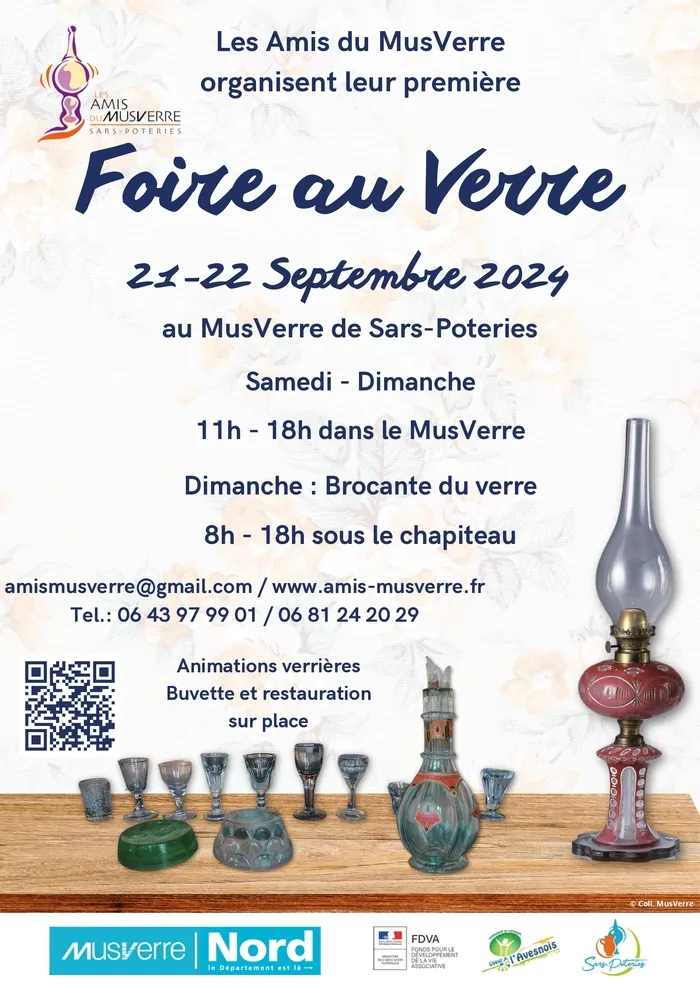 Foire au Verre MusVerre Sars-Poteries