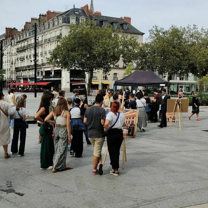 Île Feydeau : 1 Hall 1 Artiste - Escape Game de la Ligue des gentlemen Nantes