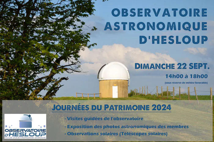 Visite guidée de l'observatoire Observatoire astronomique à rayonnement départemental d'Hesloup Héloup