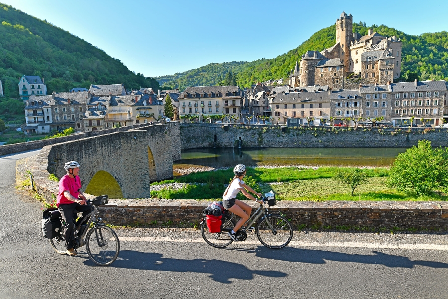 La Vallée du Lot à vélo V86 Capdenac-Gare Occitanie