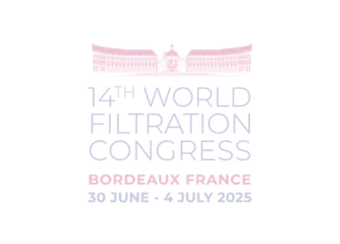 14th World Filtration Congress - 1400 participants Palais des Congrès Bordeaux