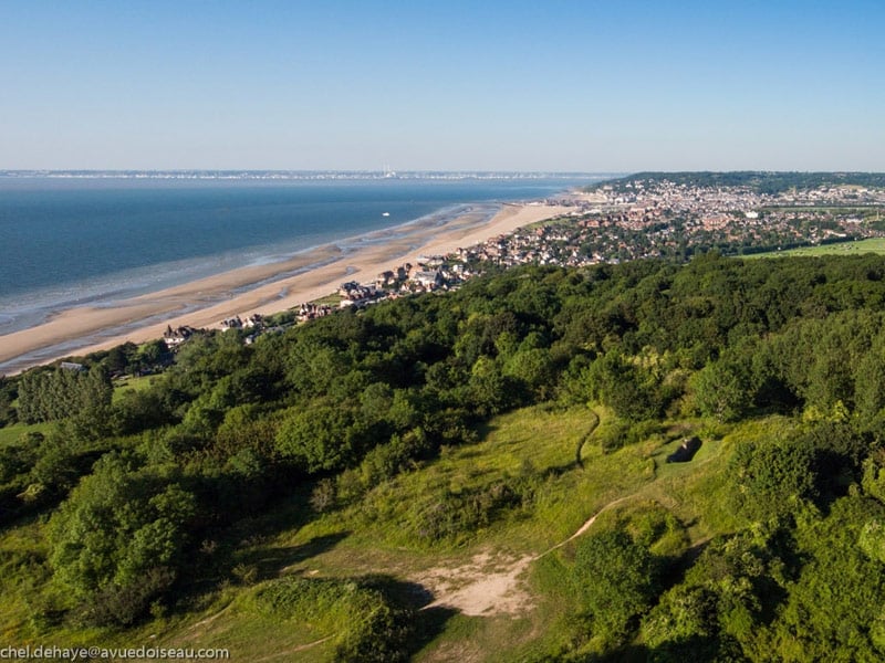 Sentier nature du mont Canisy Benerville-sur-Mer Normandie