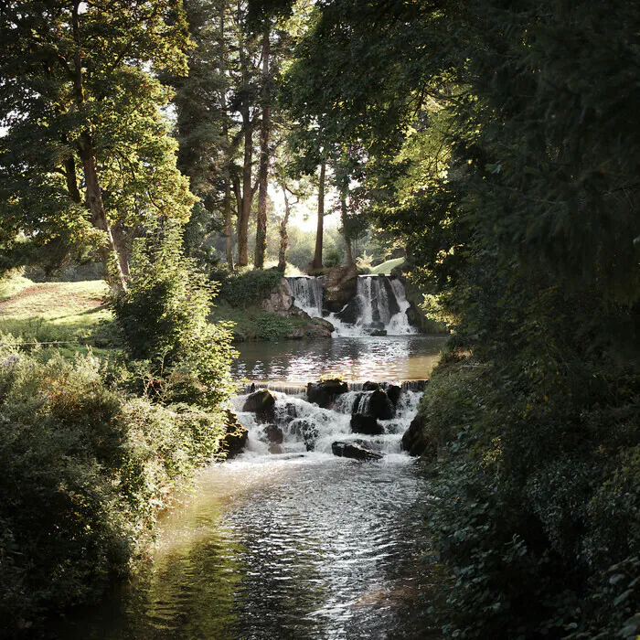 Visite libre du parc Parc du château de la Germonière Le Vast