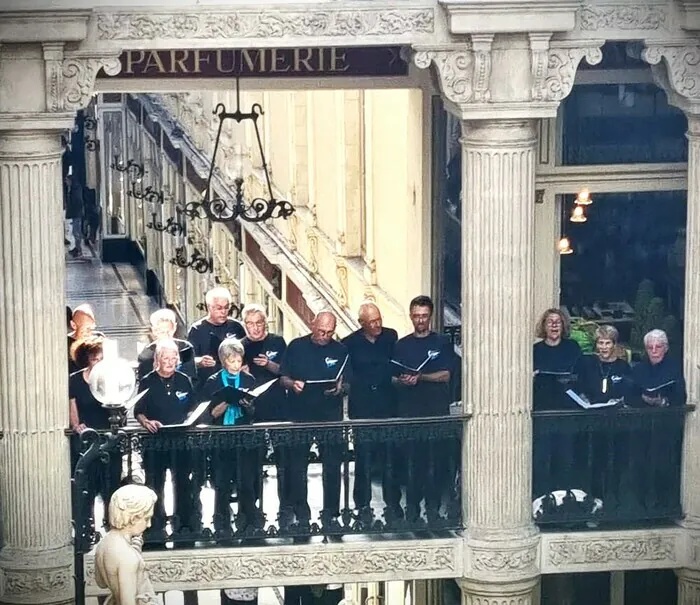 Passage Pommeraye en musique - Concert Choral Ensemble Jean-Baptiste Daviais Passage Pommeraye Nantes