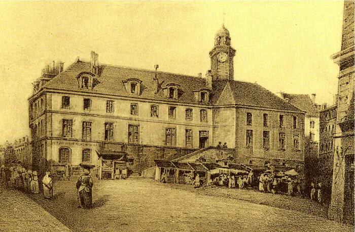 Passage Sainte-Croix : exposition "Le Bouffay à travers les âges" Passage sainte-croix Nantes