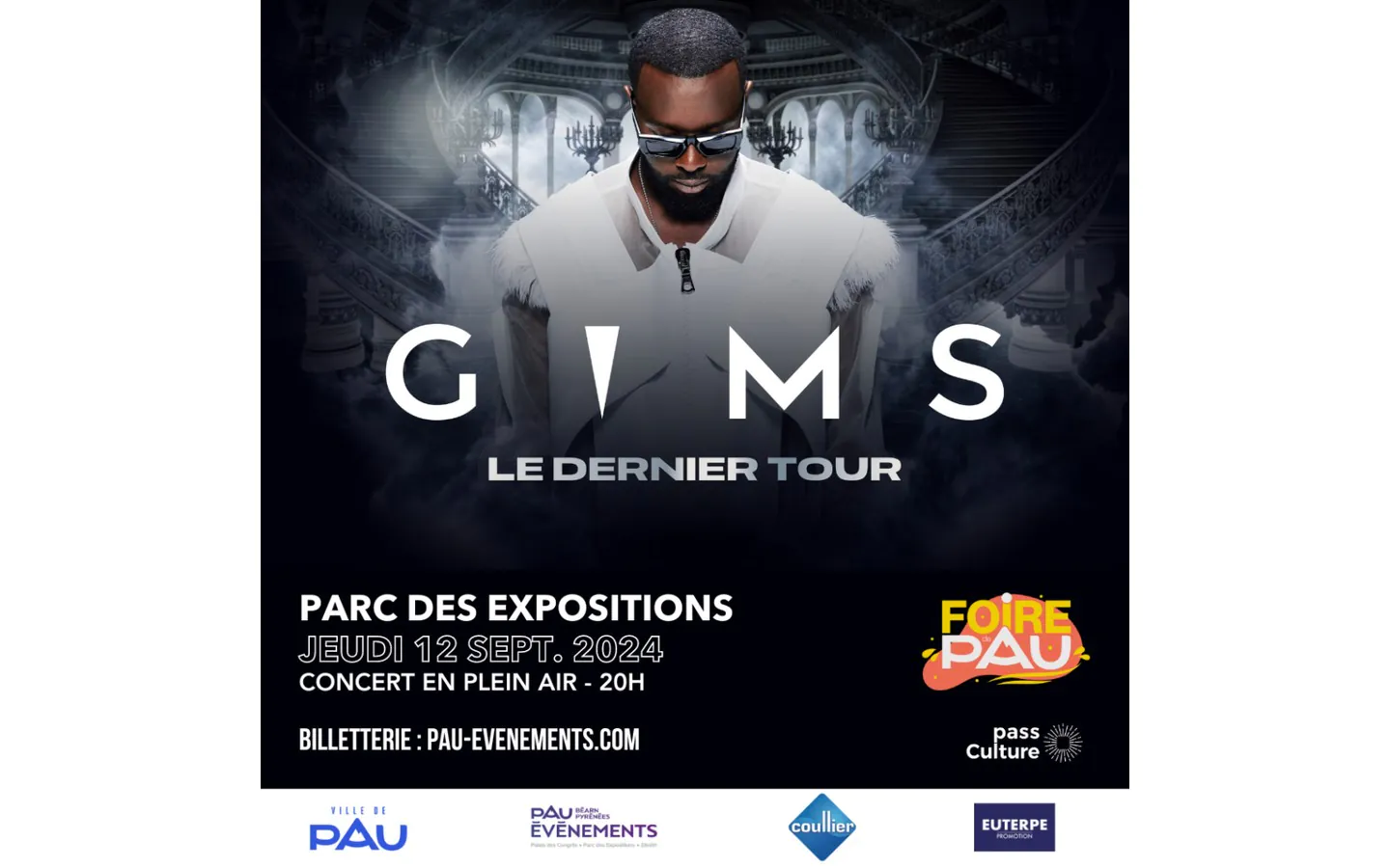 Foire de Pau: Concert de Gims