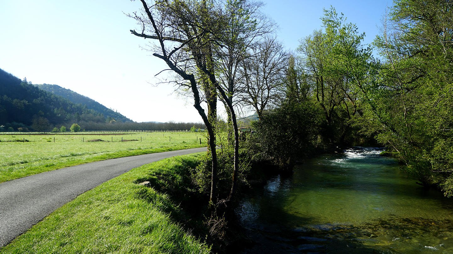 Vélo Route de la vallée du Céou Castelnaud-la-Chapelle Nouvelle-Aquitaine