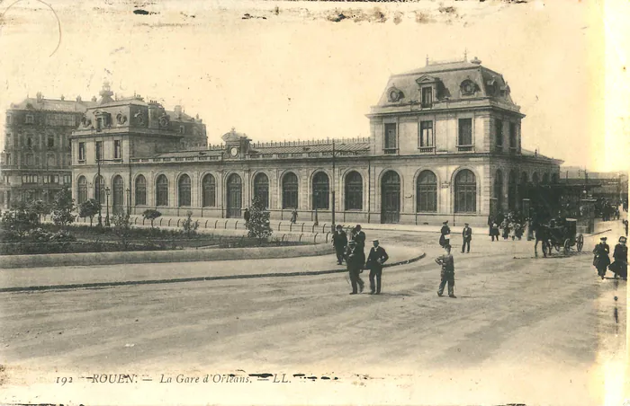 Visite guidée : d'une gare à l'autre place Carnot rouen Rouen