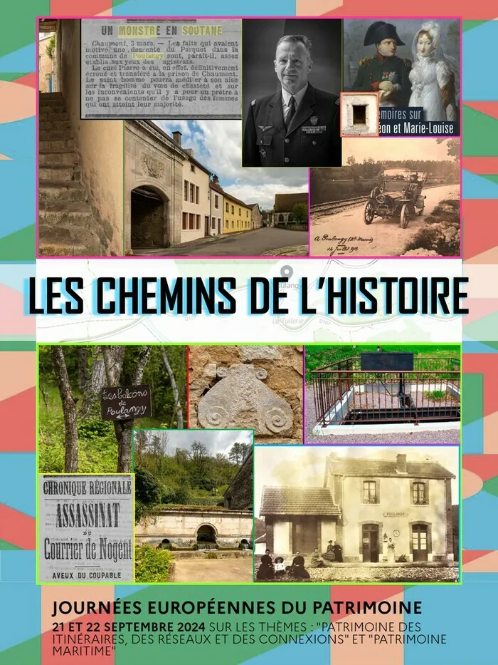 Participez à un jeu de piste "Les chemins de l'Histoire" Place de la Mairie Poulangy